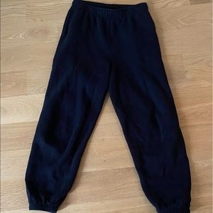 TNA cozy af mega sweatpants in black size small